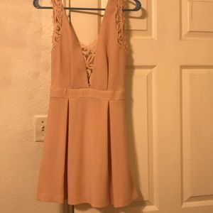 Bcbg lace detail dress